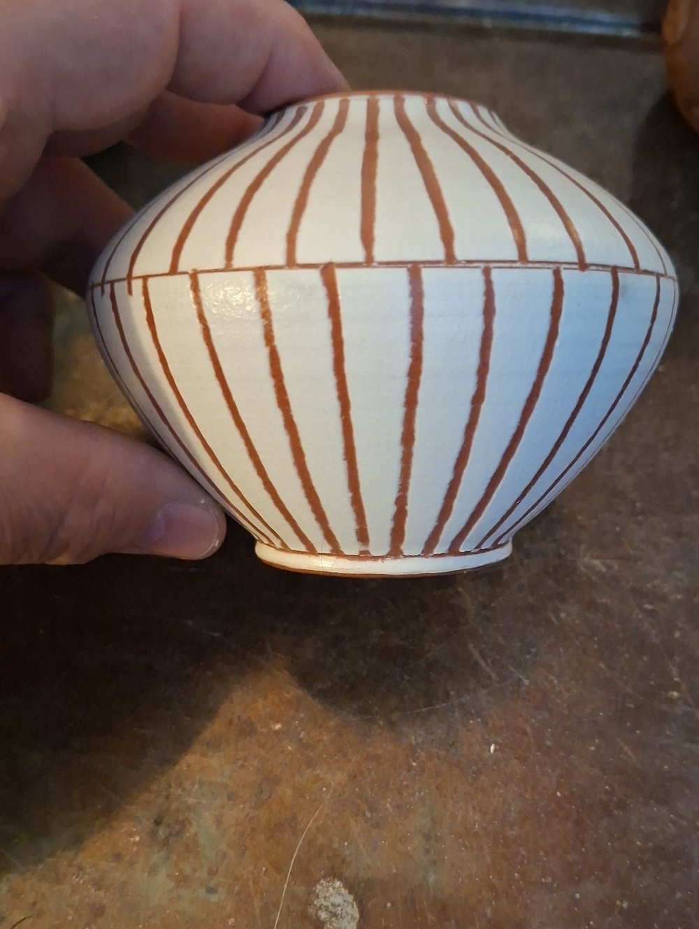 Theo & Susan Harlander , Brooklin Pottery Vase, 1960s